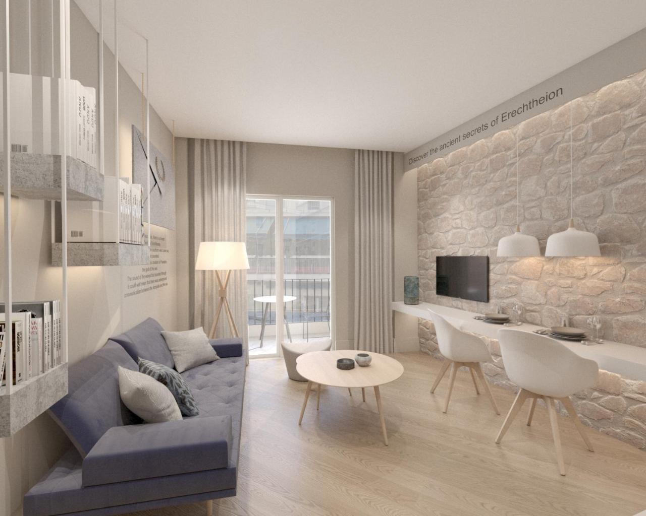 Great Living Koukaki Aparthotel Athen Eksteriør bilde