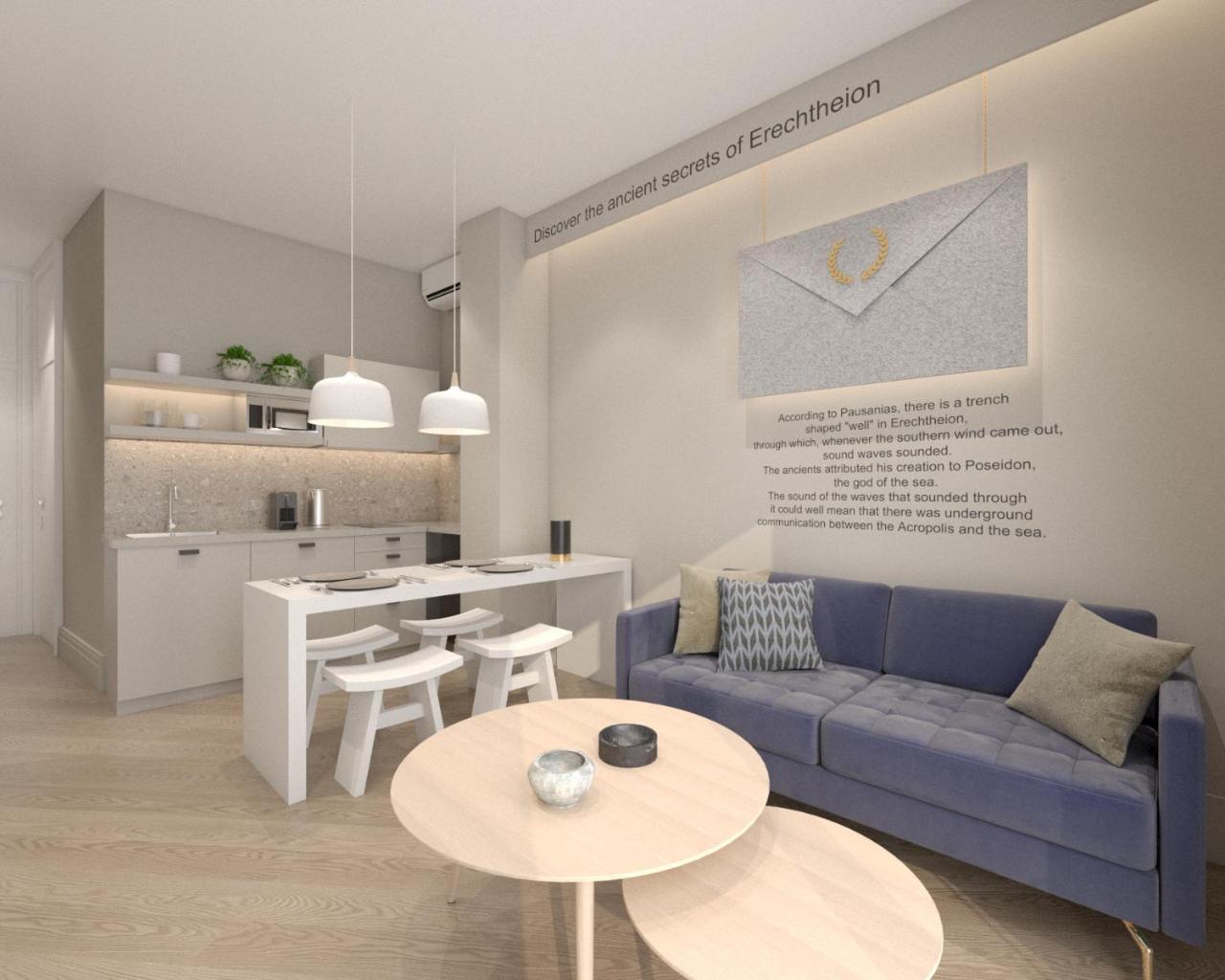 Great Living Koukaki Aparthotel Athen Eksteriør bilde
